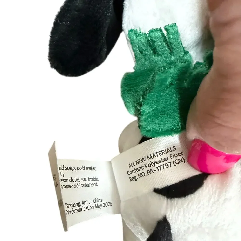 2026 Starbucks x Peanuts Snoopy Woodstock Plush Bag Charm Keychain Pumpkin